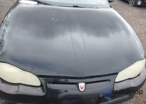 2004 Chevrolet Monte Carlo Supercharged Ss z USA, uszkodzony, nr VIN 2G1WZ151X49344396